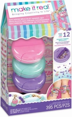 Macaron box do wyrobu bransoletek – kreatywny zestaw dla dzieci