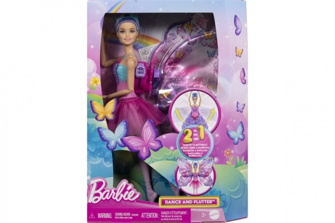 Barbie Tancerka z motylim skrzydłami HXJ10
