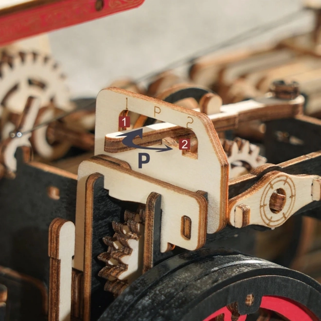 RoboTime 3D mechaniczna układanka Maszyna parowa