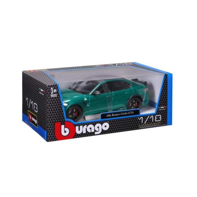 Bburago 1:18 Plus - Alfa Romeo Giulia GTA - Met Zielony