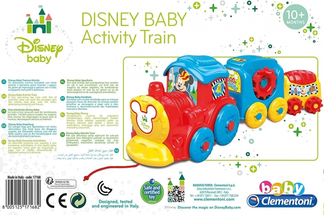 CLEMENTONI BABY Disney Interaktywny Pociąg do Układania