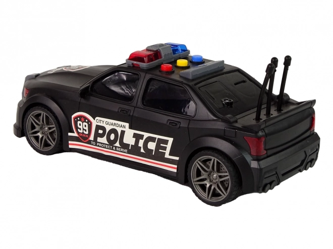 Policyjny samochód sportowy 1:16 Black Sound