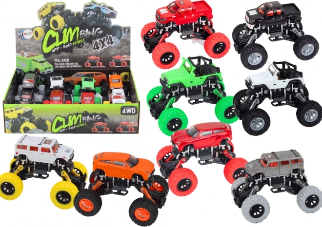 Terenowe auto 4x4 z zawieszeniem dla dzieci