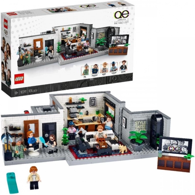 Lego Queer Eye – mieszkanie Fantastycznej Piątki zestaw konstrukcyjny
