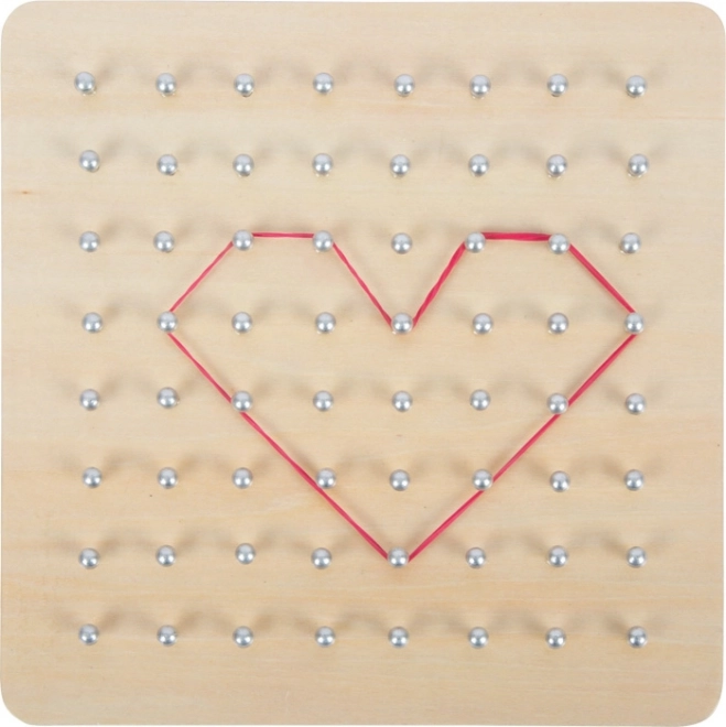 Small Foot Drewniana deska Geoboard