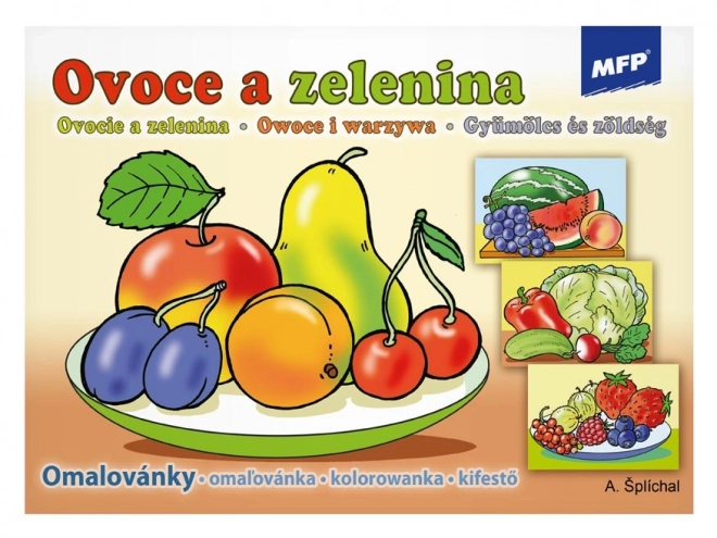 Kolorowanki MFP Owoce i warzywa
