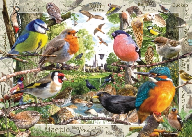 Puzzle Nasi pierzaści przyjaciele 1000 elementów