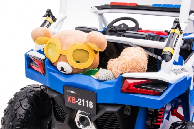 Dziecięcy pojazd policyjny na akumulator 4x4 Buggy XB-2118