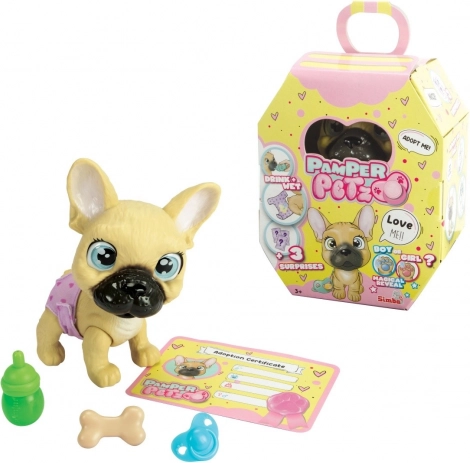 Figurka Pamper Petz piesek buldog francuski