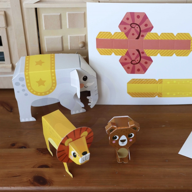 Woopie art&fun kreatywny zestaw origami 3D zwierz19ta