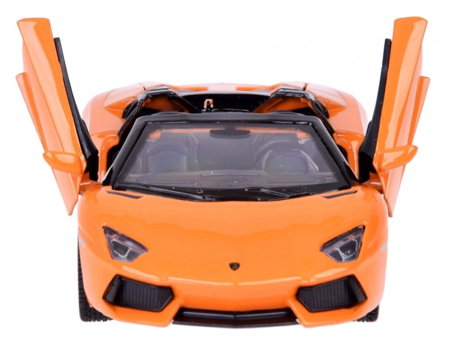 Metalowy model samochodu Lamborghini Aventador Roadster 1:32 interaktywny
