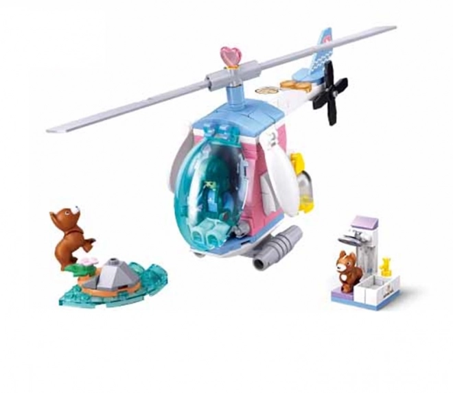 Sluban Metropolis M38-B1212B Ratunkowy helikopter dla zwierząt domowych