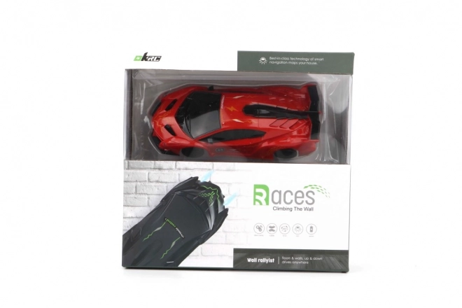 RC auto na zdalne sterowanie z wspinaczką po ścianie