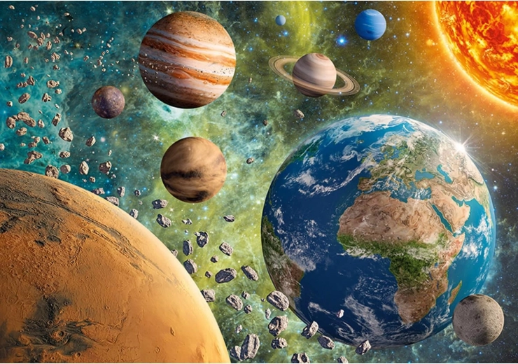 Cherry Pazzi puzzle Planeta Ziemia w galaktyce 2000 elementów