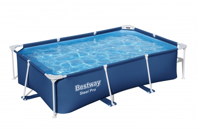 DeluxeJr Steel Pro Rack Basen 259x170x61 BESTWAY dla ogrodu