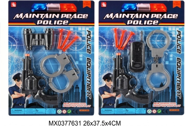 policyjny zestaw dla małych policjantów