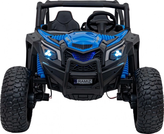 Duże koła EVA i funkcjonalne oświetlenie LED