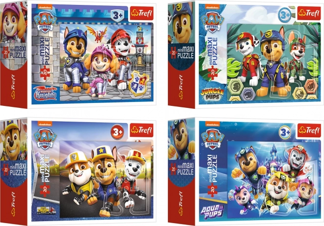 Puzzle Psi Patrol miniMAXI 20 elementów