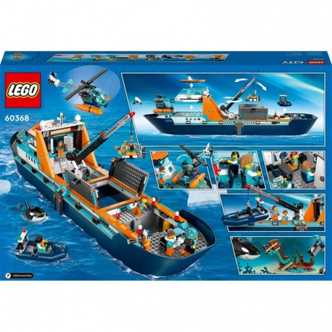 LEGO City statek badaczy Arktyki