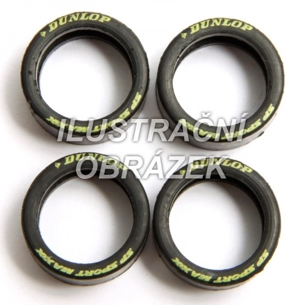 opony do aut CARRERA cysterny i laweta (4 szt.) EVO/D132