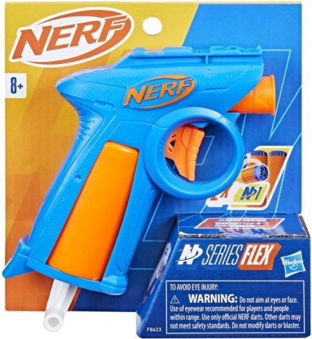 Nerf N Series Flex kompaktowy blaster na piankowe strzałki