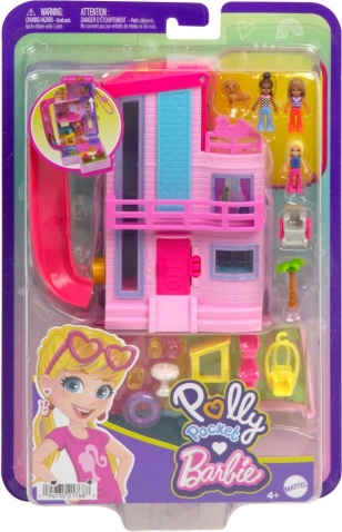 Polly Pocket Barbie Dreamhouse – kompaktowy domek dla lalek