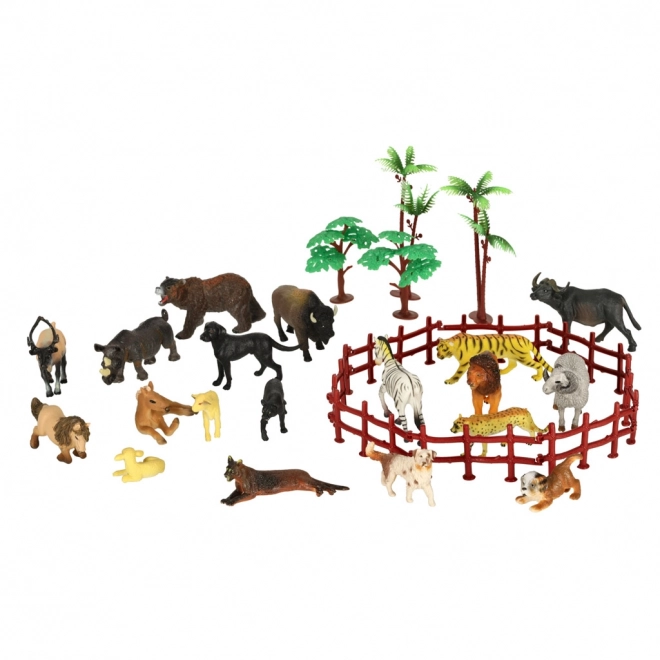 Zoo figurki zwierzęce - 31 sztuk
