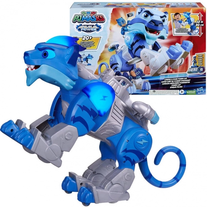 PJMasks ryczący odważny kot z figurką