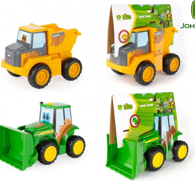 JD Kids John Deere traktor z ruchomą lemieszem