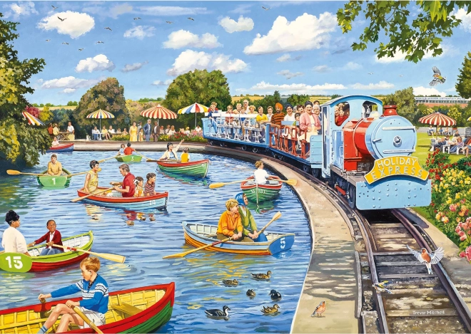 Puzzle GIBSONS jezioro kajakowe – 1000 elementów