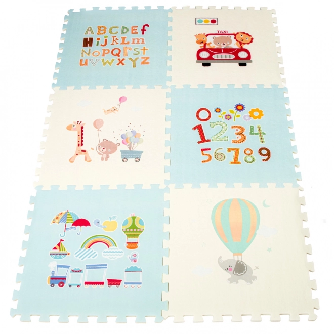 Piankowa mata puzzle dla dzieci