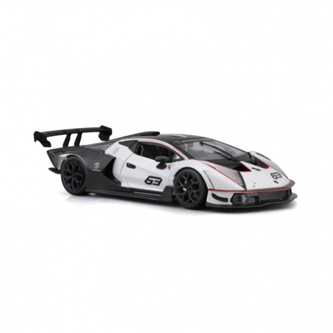 Bburago 1:24 Wyścig Lamborghini Essenza SCV12 – Białe