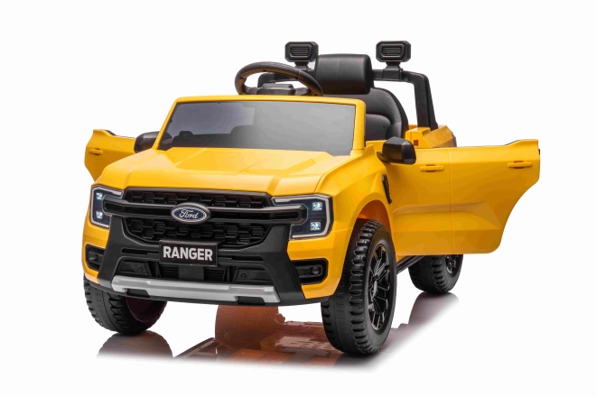 Dziecięcy elektryczny samochód Ford Ranger Lift żółty
