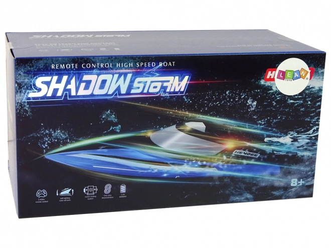 Łódź Motorowa R/C 2.4G Czerwona 20-25 KM/H