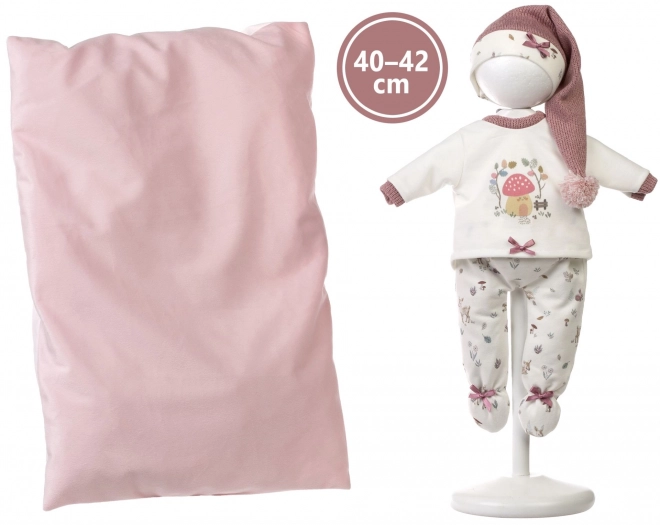 Llorens M738-80 ubranko dla lalek niemowląt NEW BORN rozmiar 40-42 cm