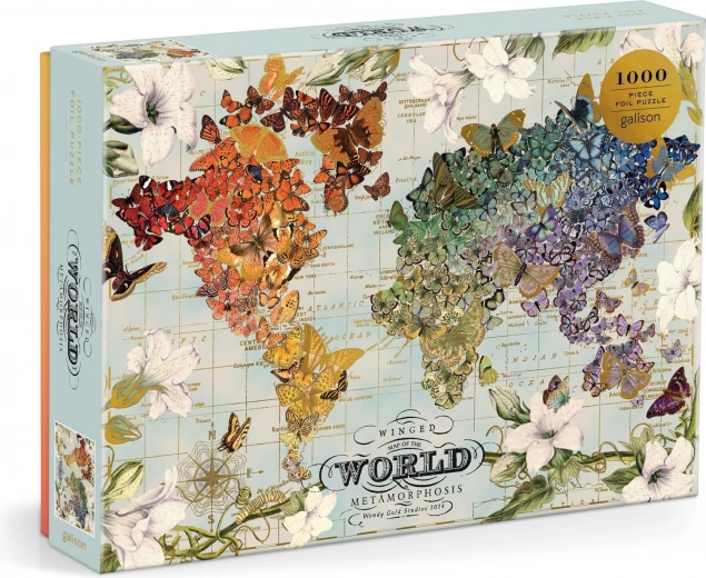 Puzzle Uskrzydlona Metamorfoza 1000 Części