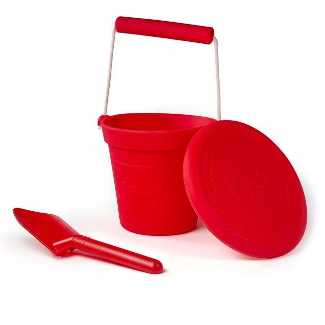 Bigjigs Toys Eko łopatka czerwona Cherry