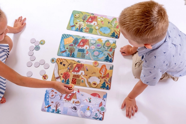 Nauka przez zabawę według Montessori