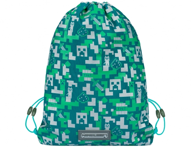 Minecraft 2 zestaw z motywem Srebrny Creeper