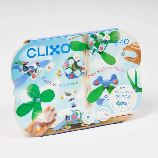 Clixo Grip and Stick, zestaw z elementami pryzmatycznymi