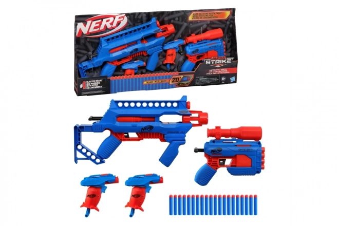 Nerf Alpha Strike Zestaw Blasterów i Strzałek