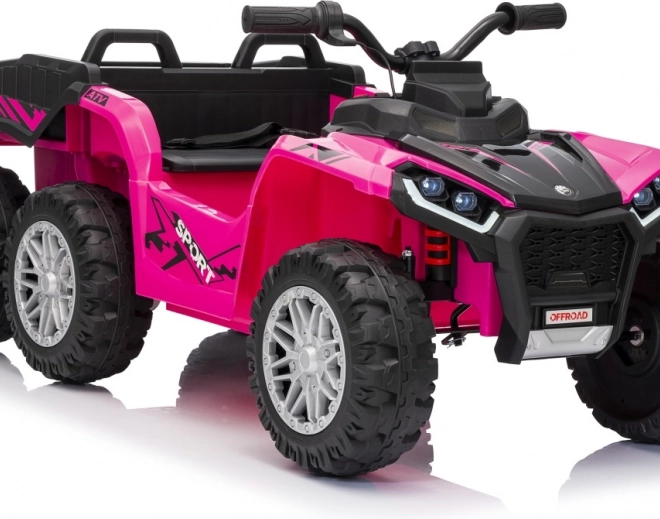 Różowy Quad Dziecięcy Sport TX ATV