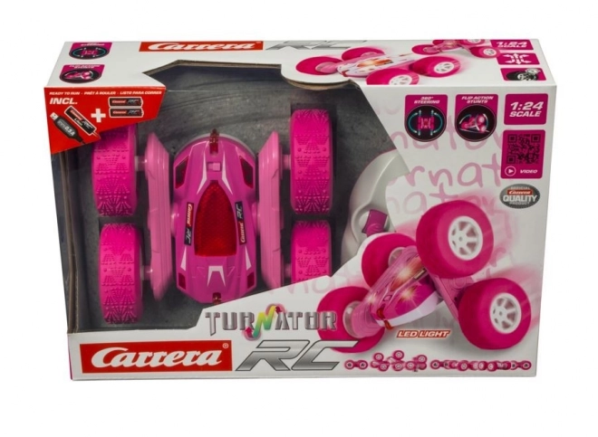 RC pojazd Mini turnator 2,4 GHz różowy