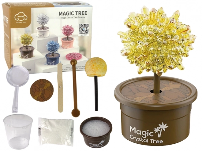 Magiczne Drzewo Hodowla Kryształów Złote Doświadczenia