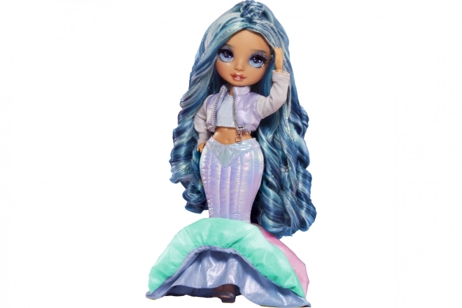 Rainbow High Zimowa modowa lalka - Skyler (Niebieska)