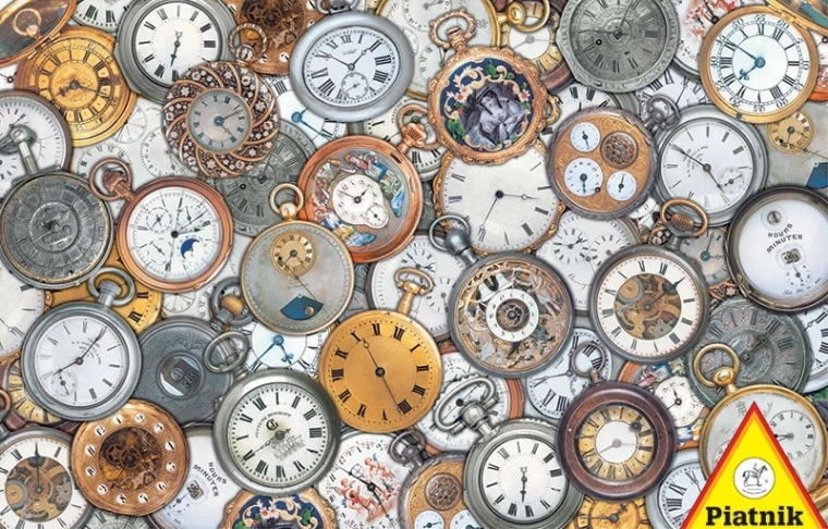 Puzzle zegarki 1000 elementów PIATNIK