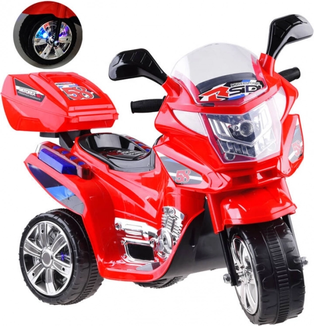 Jaskrawe oświetlenie LED na całym motocyklu