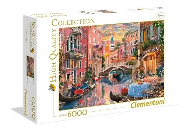 Puzzle 6000 elementów Zachód słońca w Wenecji