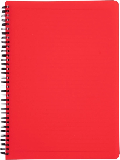 Notes z podwójną spiralą A5 Classic czerwony