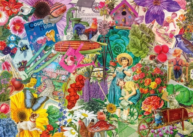 Zabawa w ogrodnictwo puzzle 1000 elementów